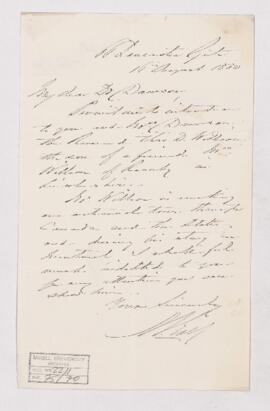 Letter, 16 August 1880