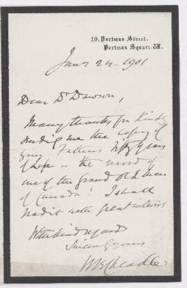 Letter, 24 January 1901