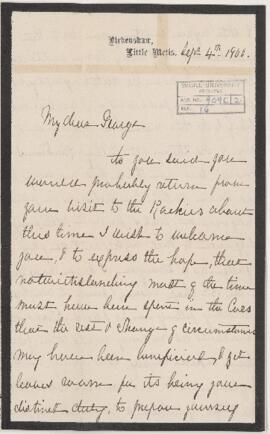 Letter, 4 September 1900