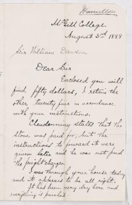Letter, 3 August 1888
