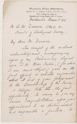 Letter, 5 March 1895