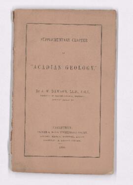 Supplementary Chapter to Acadian Geology