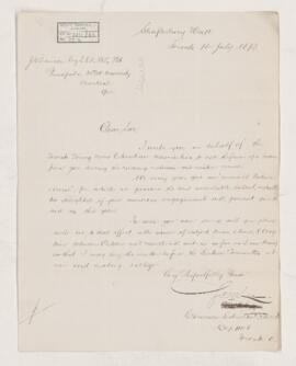 Letter, 16 July 1878