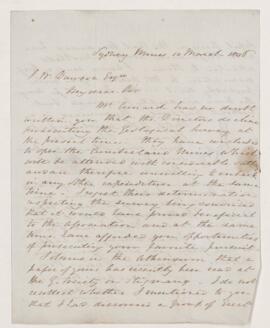 Letter, 10 March 1846