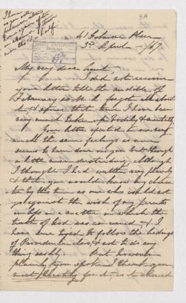 Letter, 3 April 1867