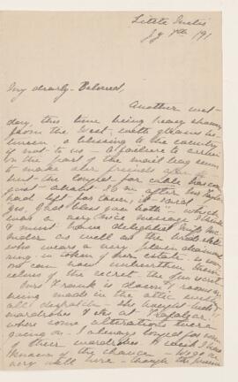 Letter, 7 July 1891