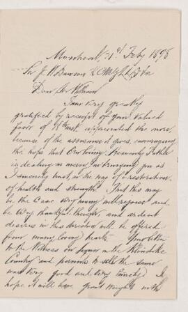 Letter, 21 February 1898