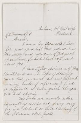 Letter, 24 April 1876