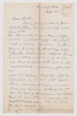 Letter, 20 December 1875