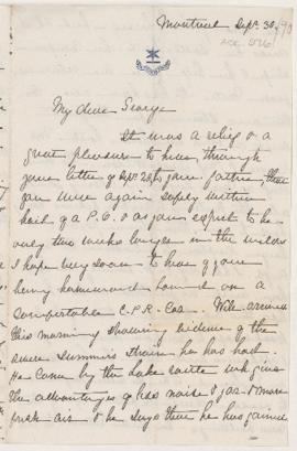 Letter, 30 September 1890