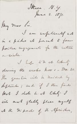 Letter, 2 June 1871