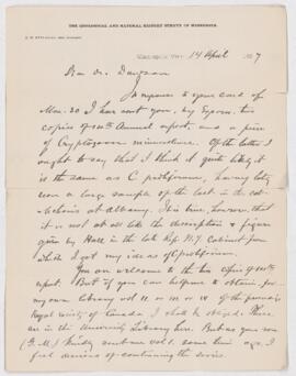 Letter, 14 April 1887