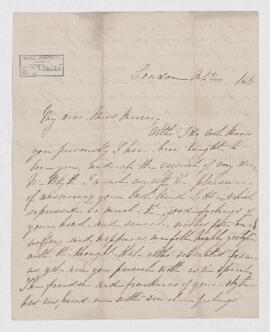 Letter from Betsy Blyth