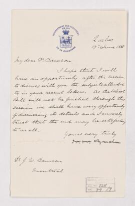 Letter, 17 June 1880