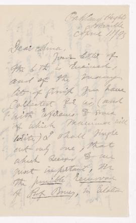 Letter, 11 April 1893