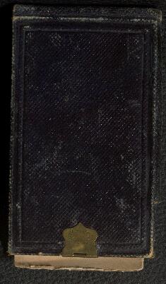 Untitled notebook – Gaspé, 1869