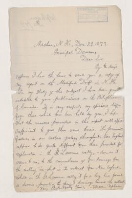 Letter, 29 December 1877