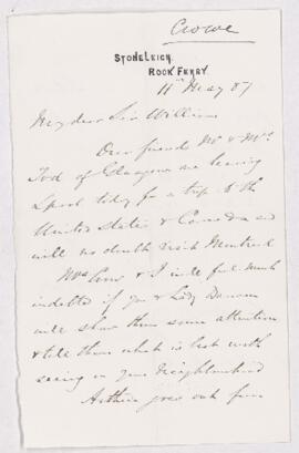 Letter, 11 May 1887