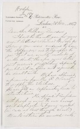 Letter, 28 December 1887