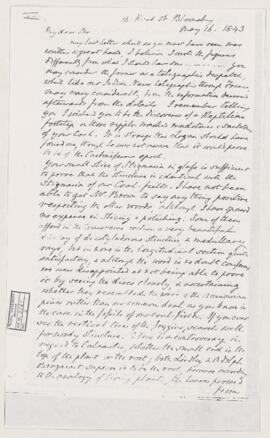 Letter, 16 May 1843