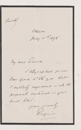 Letter, 8 January 1878