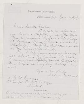 Letter, 4 January 1879