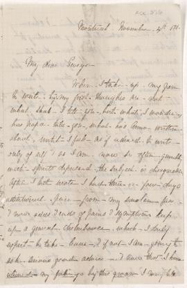 Letter, 4 November 1870