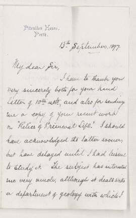 Letter, 13 September 1897