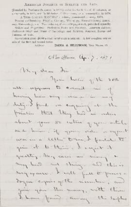 Letter, 7 April 1871.