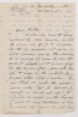 Letter, 28 September 1883