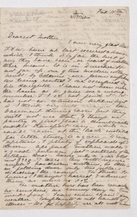 Letter, 11 February 1884