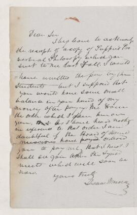 Letter, 16 May 1850