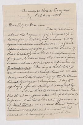 Letter, 26 September 1888