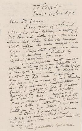 Letter, 6 June 1872