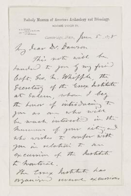 Letter, 5 June 1878