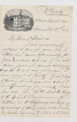 Letter, 8 November 1881