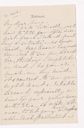 Letter, 3 September 1894