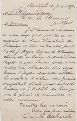 Letter, 10 June 1872