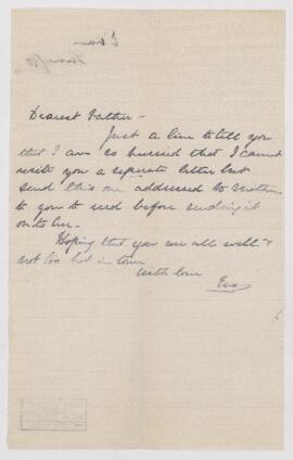 Letter,  June 1880