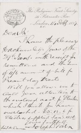 Letter, 14 February 1887