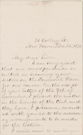 Letter, 25 December 1871