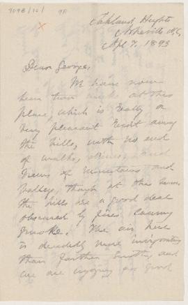 Letter, 7 April 1893