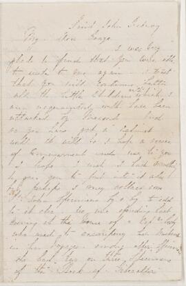 Letter, undated