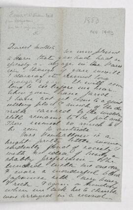 Letter, 19 September 1883