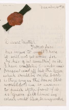 Letter, 21 November 1894