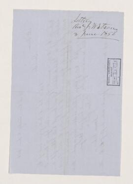 Letter, 3 June 1856