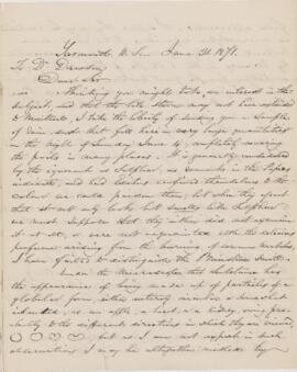 Letter, 21 June 1871.