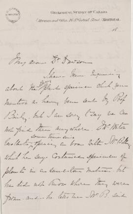 Letter, July 1871