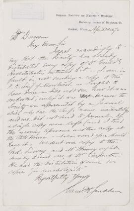 Letter, 12 April 1870