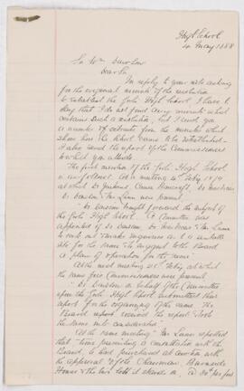 Letter, 4 May 1888